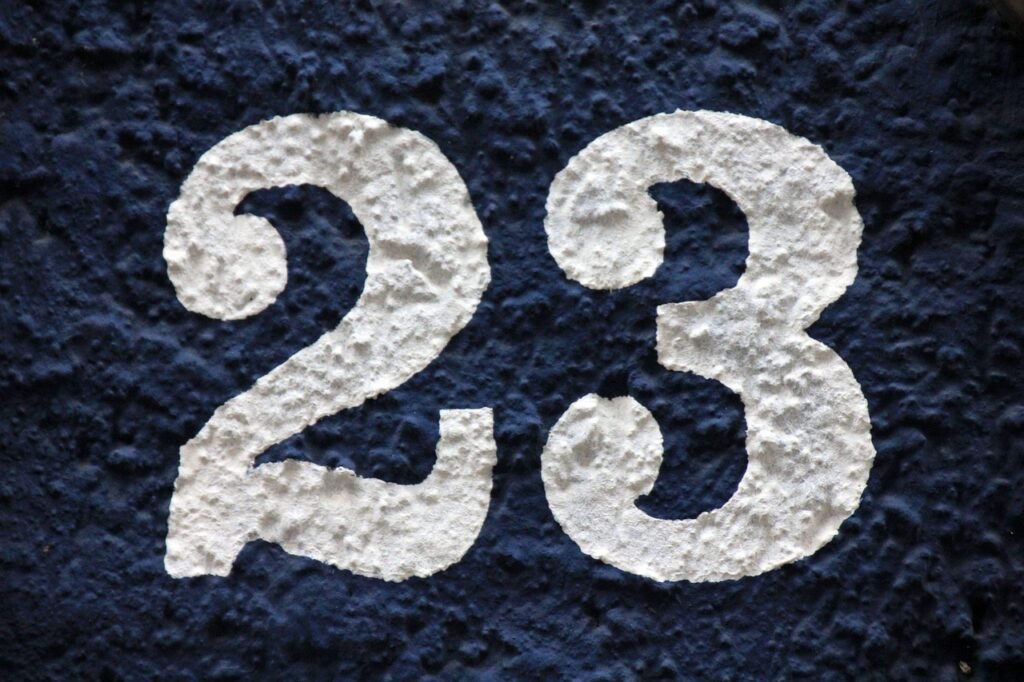 number, pay, house number, blue, white, blue white, twenty three, twenty three, twenty three, twenty three, twenty three, twenty three
